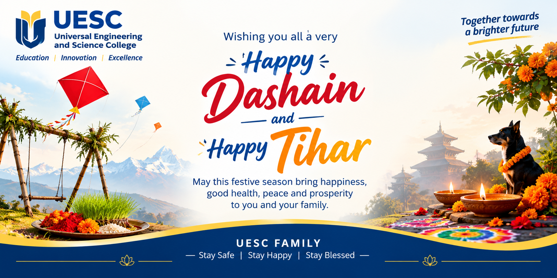 UESC Wishes Everyone a Happy Dashain and Tihar